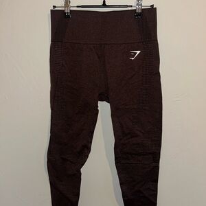 Gymshark Vital Seamless 2.0 Legging Maroon